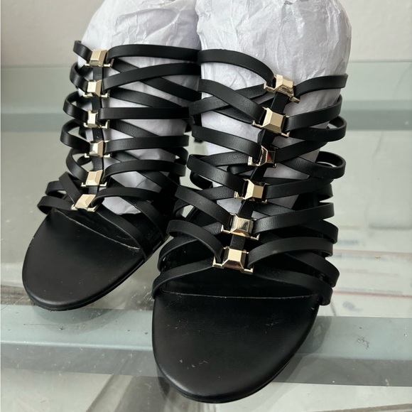 Used Nine West black shoes size 8m. - Picture 7 of 8